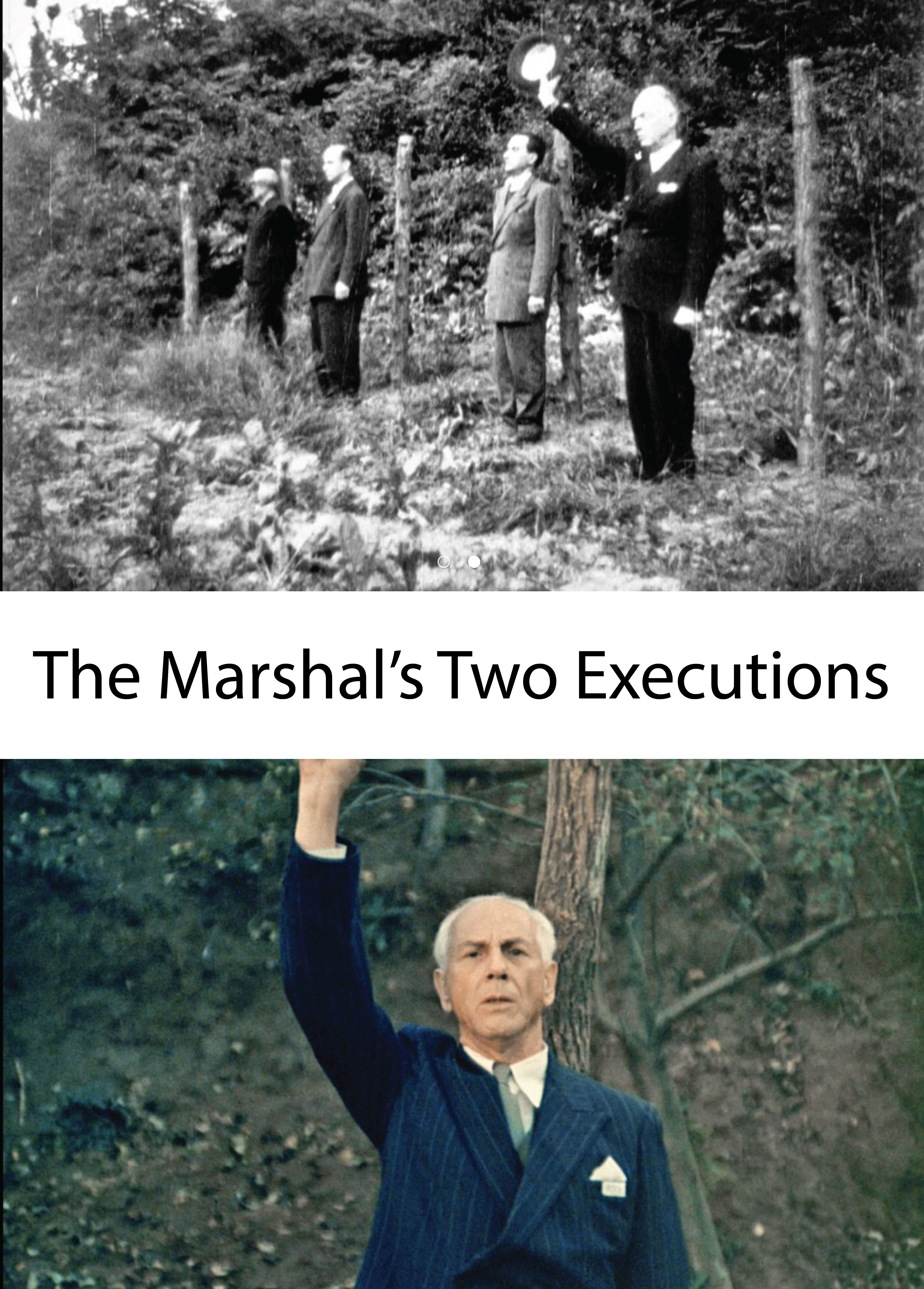 The Marshal's Two Executions poster