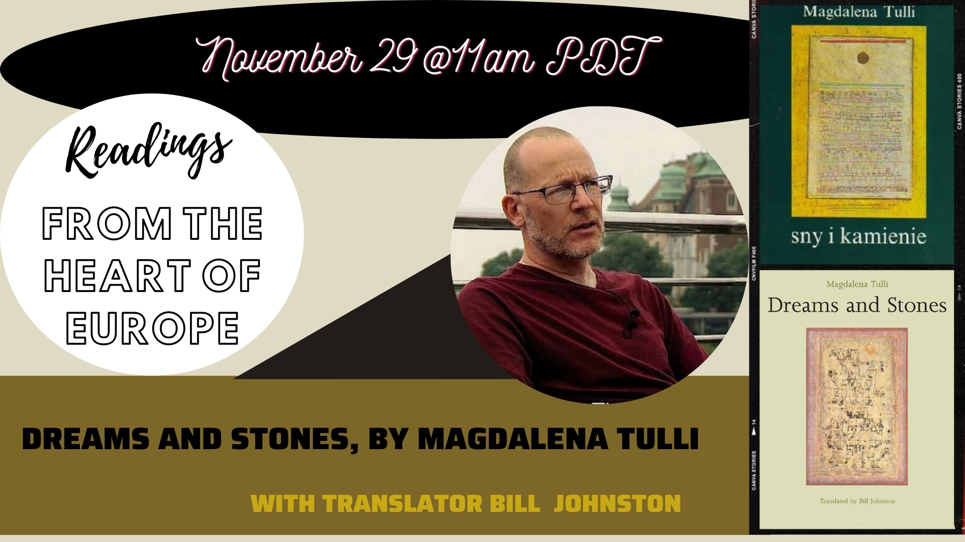 Dreams and Stones, by Magdalena Tulli with translator Bill Johnston