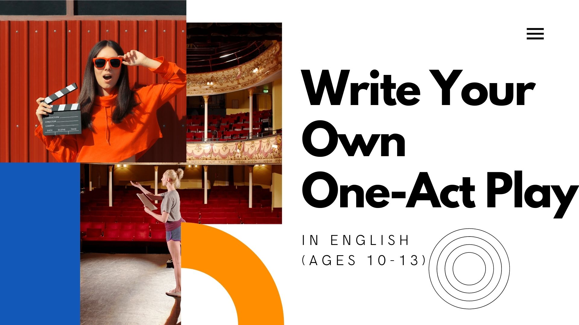 Write Your Own One-Act Play