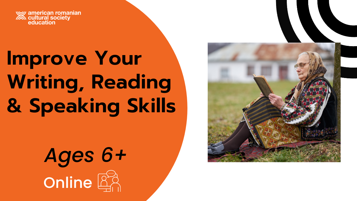 Improve Your Writing, Reading and Speaking Skills (ages 6+)